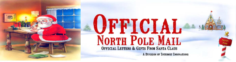 Official North Pole Mail coupons logo