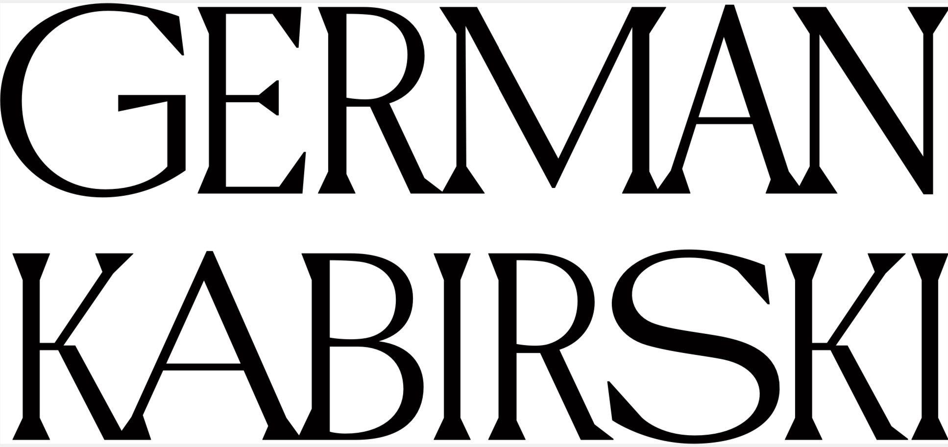 German Kabirski coupons logo